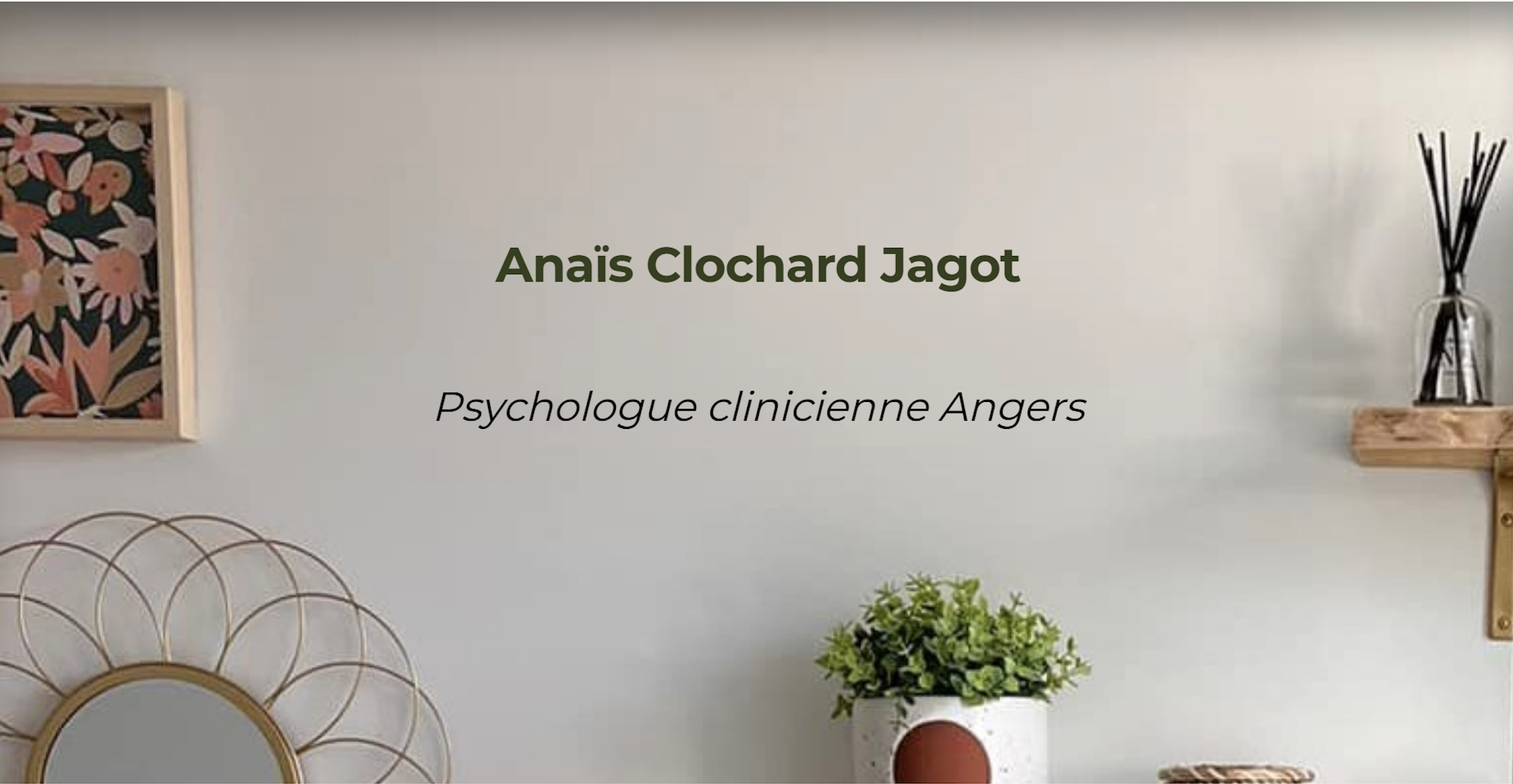 Photo du cabinet de psychologie